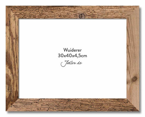 Altholzbilderrahmen 30x40|4,5cm